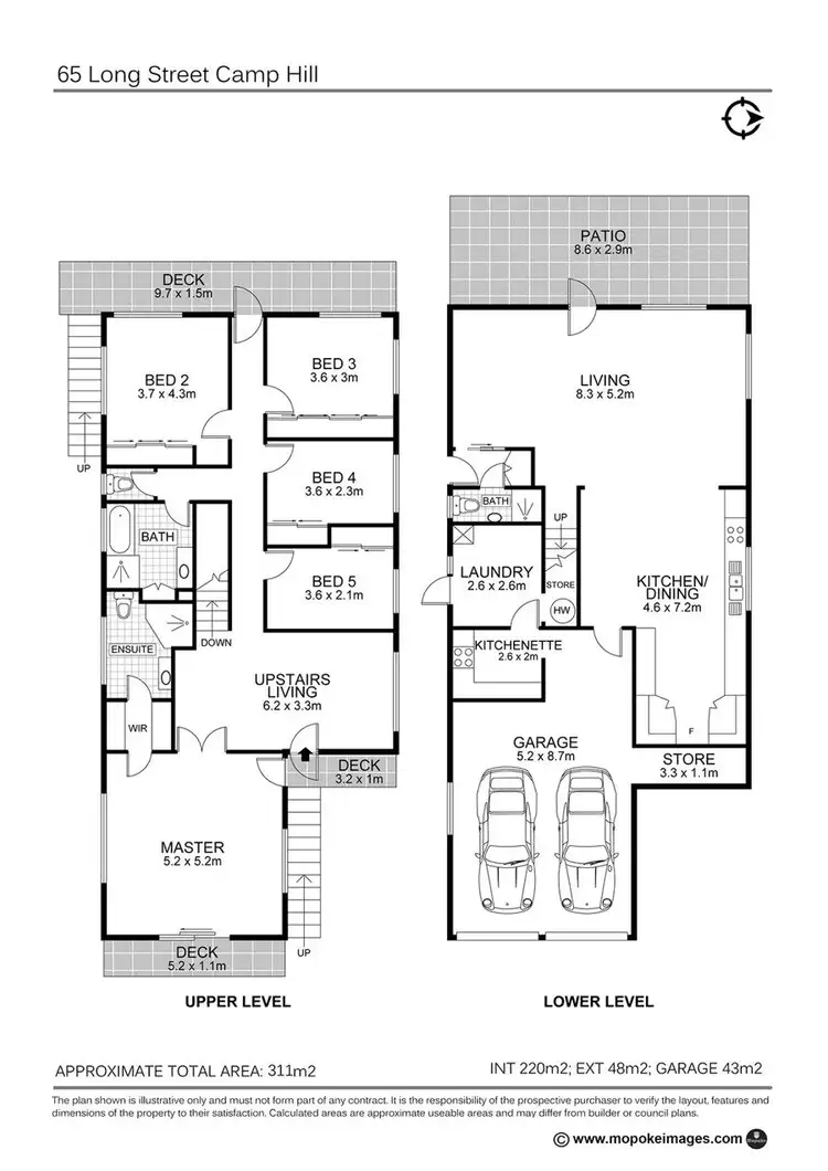 Floorplan of Homely house listing, 65 Long St, Camp Hill QLD 4152