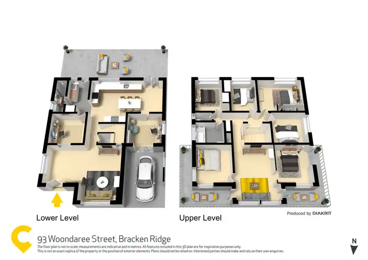 Floorplan of Homely house listing, 93 Woondaree Street, Bracken Ridge QLD 4017