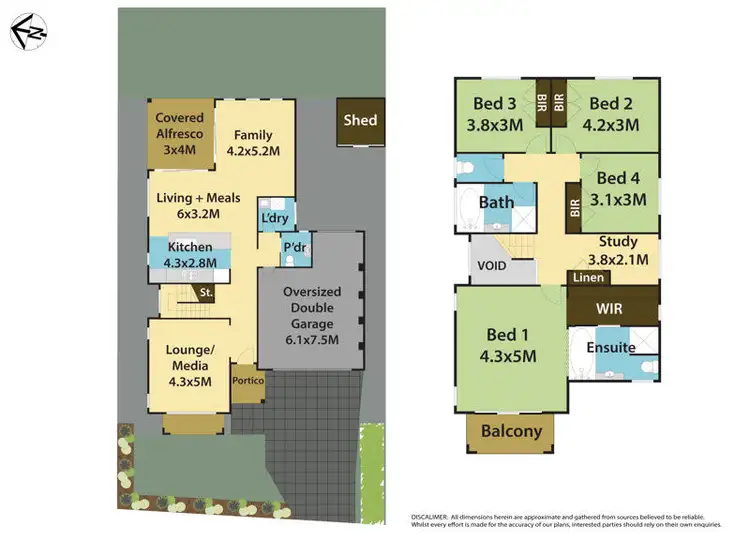 Floorplan of Homely house listing, 26 Copper Street, The Ponds NSW 2769
