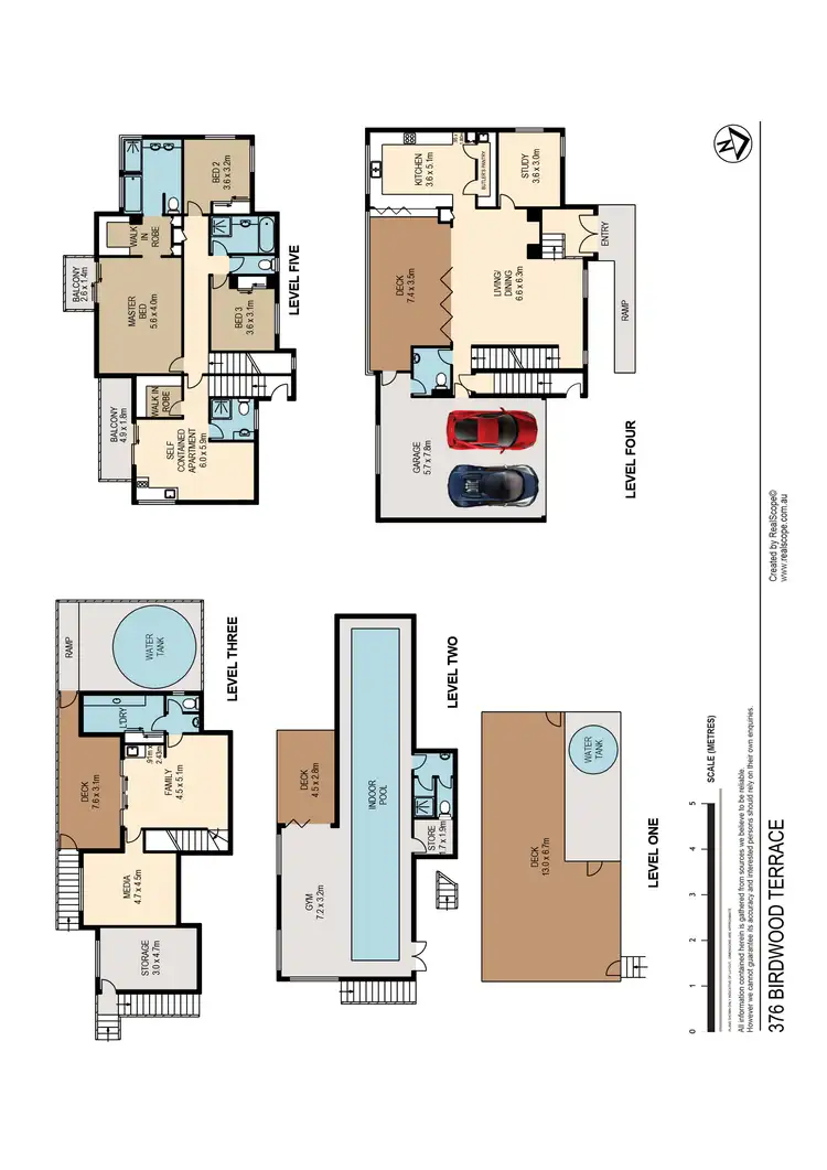Floorplan of Homely house listing, 376 Birdwood Terrace, Toowong QLD 4066