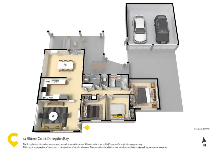 Floorplan of Homely house listing, 14 Bittern Court, Deception Bay QLD 4508
