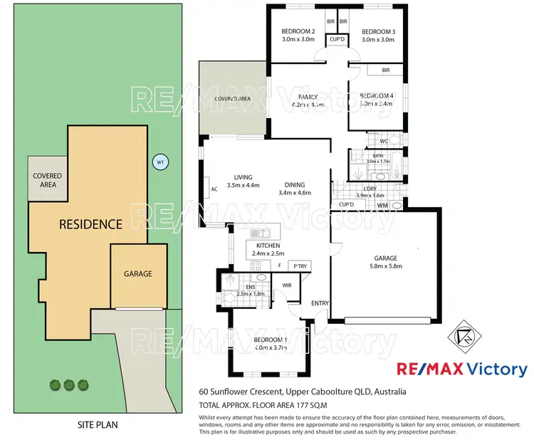 Floorplan of Homely house listing, 60 Sunflower Cres, Upper Caboolture QLD 4510