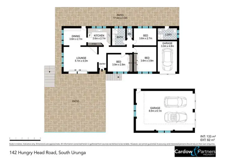 Floorplan of Homely rural property listing, 142 Hungry Head Road, Urunga NSW 2455