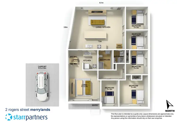 Floorplan of Homely house listing, 2 Rogers Street, Merrylands NSW 2160