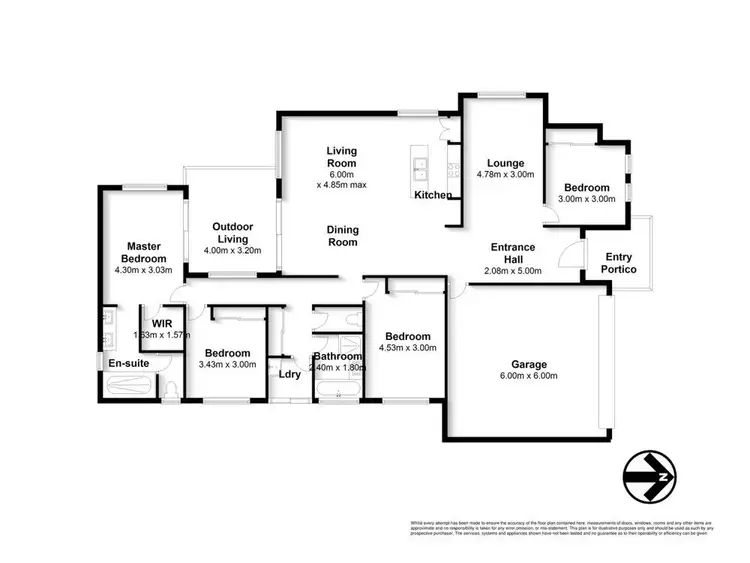 Floorplan of Homely house listing, 29 Locke Crescent, Baringa QLD 4551