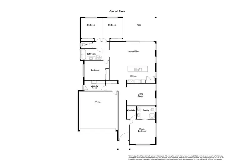 Floorplan of Homely house listing, 3 Violet Street, Caloundra West QLD 4551