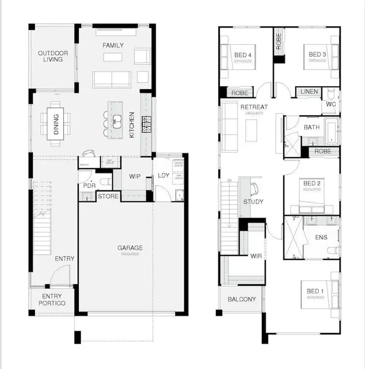 Floorplan of Homely house listing, Lot 57 Berry Terrace, Baringa QLD 4551