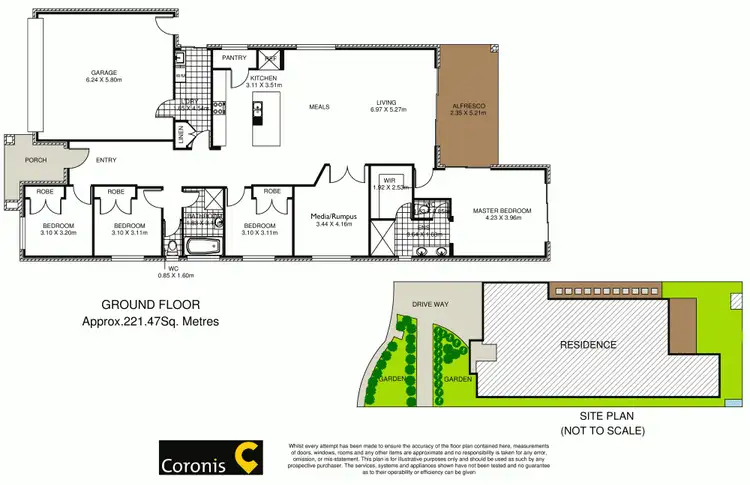 Floorplan of Homely house listing, 21 Sienna Street, Caloundra West QLD 4551