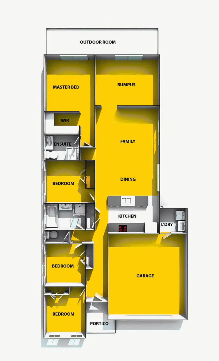 Floorplan of Homely house listing, 11 Apple Crescent, Caloundra West QLD 4551