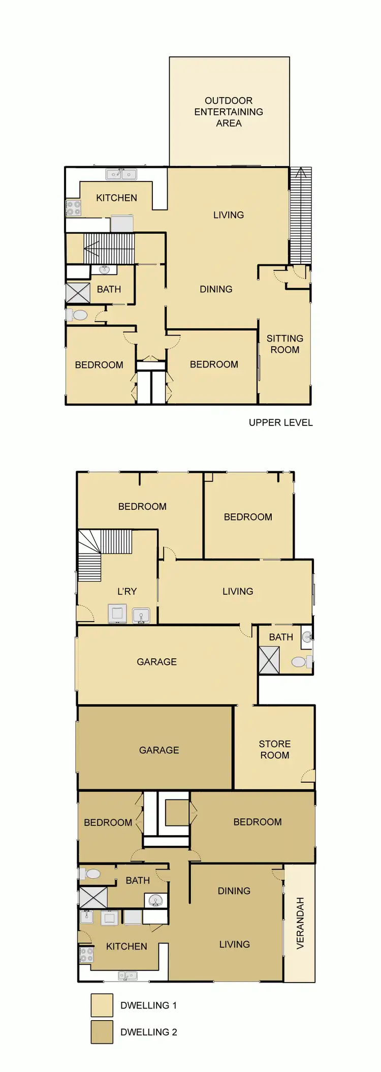 Floorplan of Homely house listing, 23 Ann Street, Dicky Beach QLD 4551