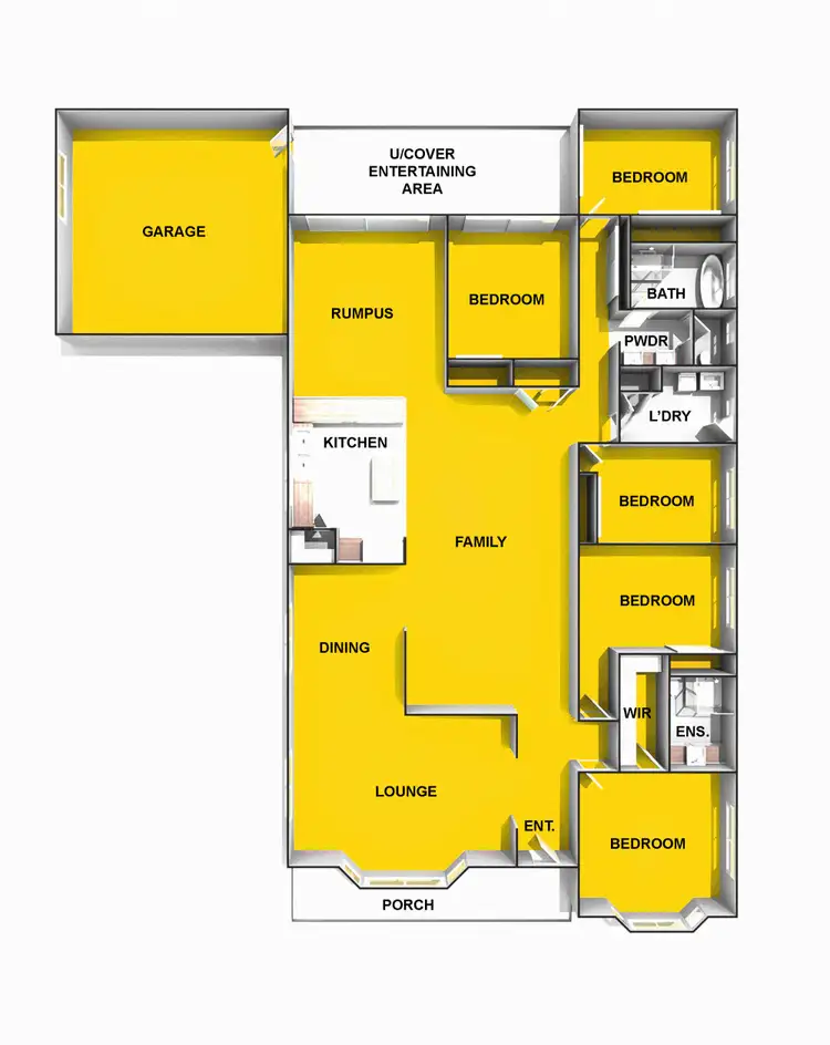 Floorplan of Homely house listing, 22 Arcadia Drive, Beerwah QLD 4519