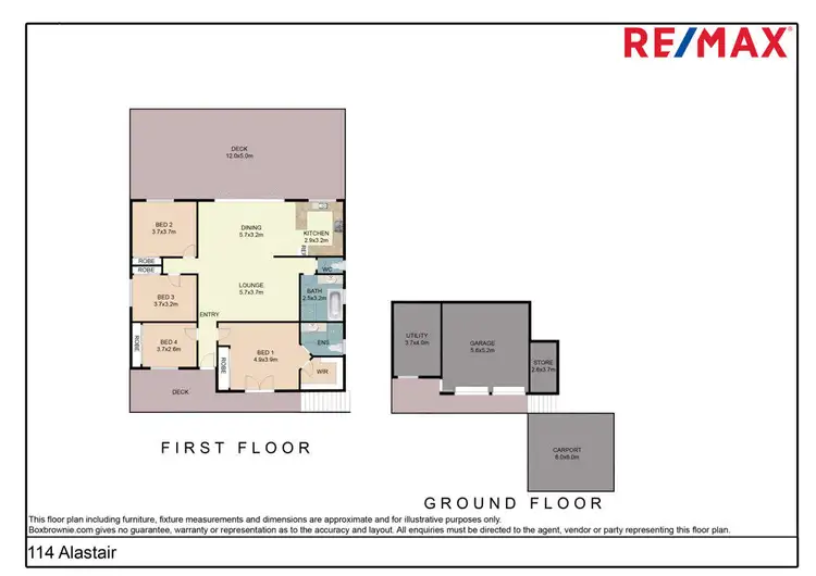 Floorplan of Homely house listing, 114 Alastair Street, Lota QLD 4179