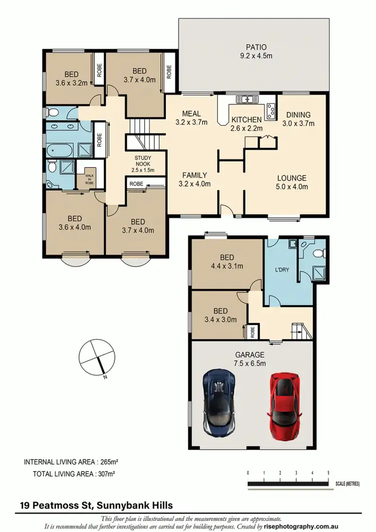 Floorplan of Homely house listing, 19 Peatmoss Street, Sunnybank Hills QLD 4109