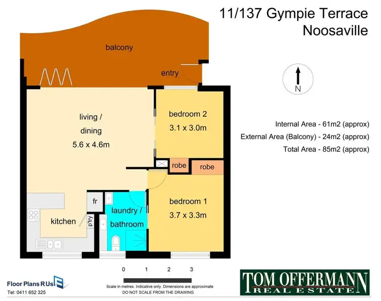 Floorplan of Homely unit listing, 11/137 Gympie Terrace, Noosaville QLD 4566