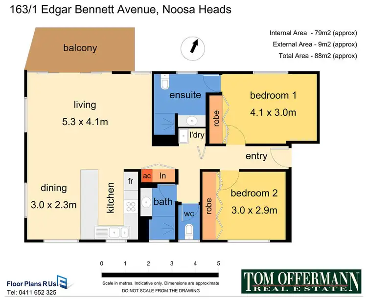 Floorplan of Homely unit listing, 163/1 Edgar Bennett Ave, Noosa Heads QLD 4567