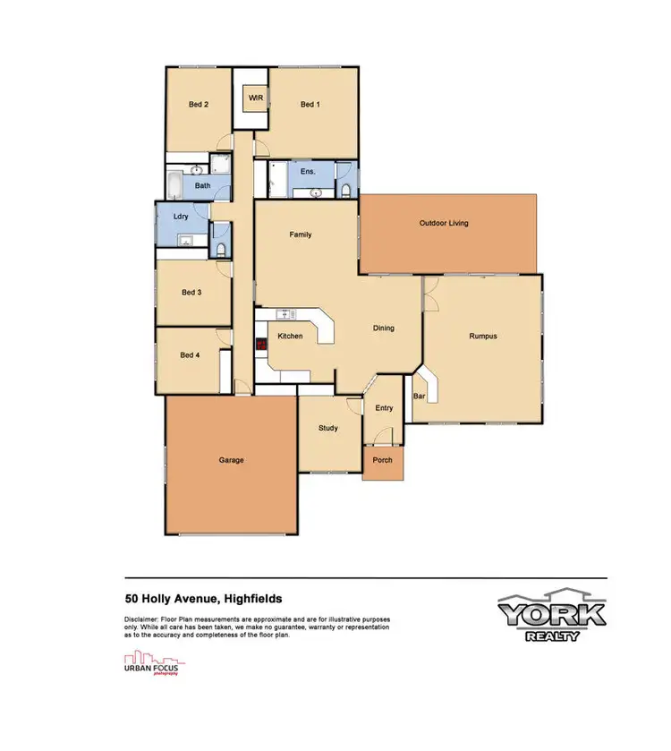 Floorplan of Homely house listing, 50 Holly Avenue, Highfields QLD 4352
