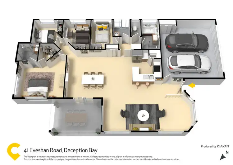 Floorplan of Homely house listing, 41 Eveshan Road, Deception Bay QLD 4508