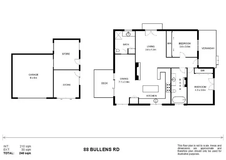 Floorplan of Homely house listing, 88 Bullens Road, Uralla NSW 2358