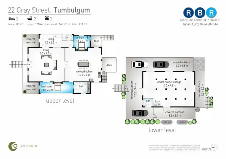 Floorplan of Homely house listing, 22 Gray Street, Tumbulgum NSW 2490