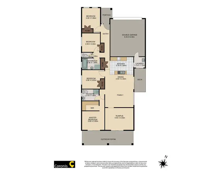 Floorplan of Homely house listing, 6 Topaz Drive, Caloundra West QLD 4551