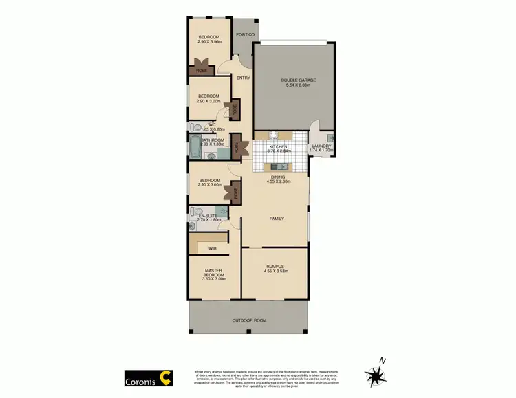 Floorplan of Homely house listing, 6 Topaz Drive, Caloundra West QLD 4551