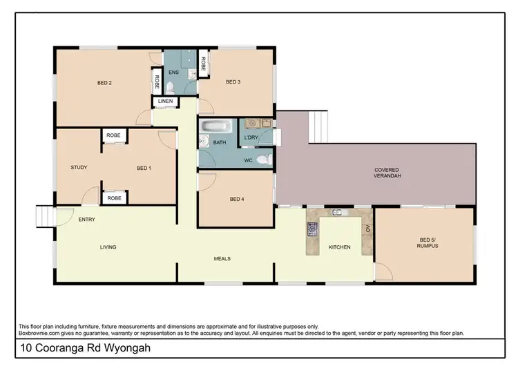 Floorplan of Homely house listing, 10 Cooranga Road, Wyongah NSW 2259