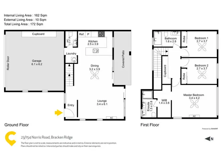 Floorplan of Homely townhouse listing, 23/154 Norris Road, Bracken Ridge QLD 4017