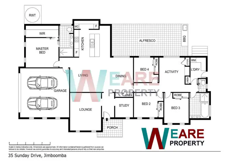 Floorplan of Homely house listing, 35-43 Sunday Drive, Jimboomba QLD 4280