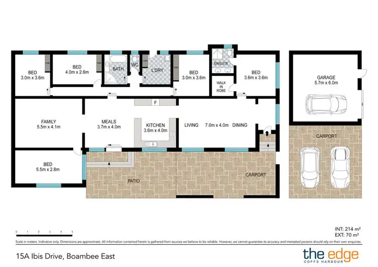 Floorplan of Homely house listing, 15a Ibis Drive, Boambee East NSW 2452