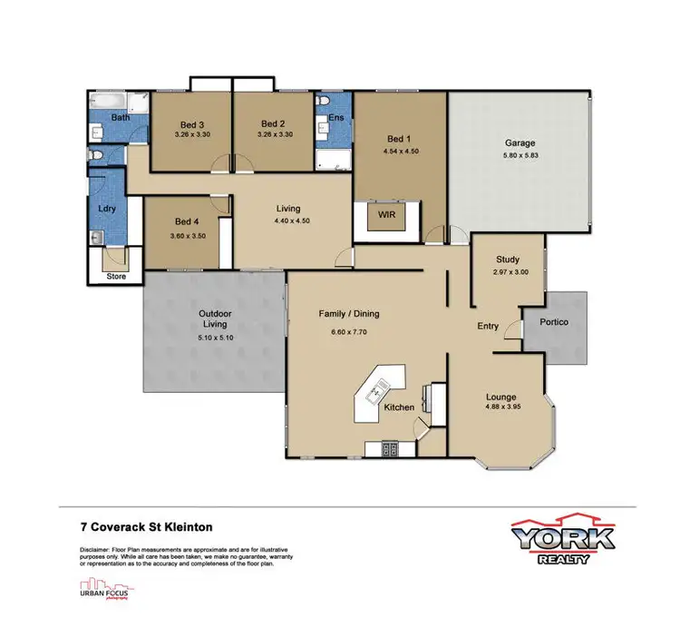 Floorplan of Homely house listing, 7 Coverack Street, Kleinton QLD 4352