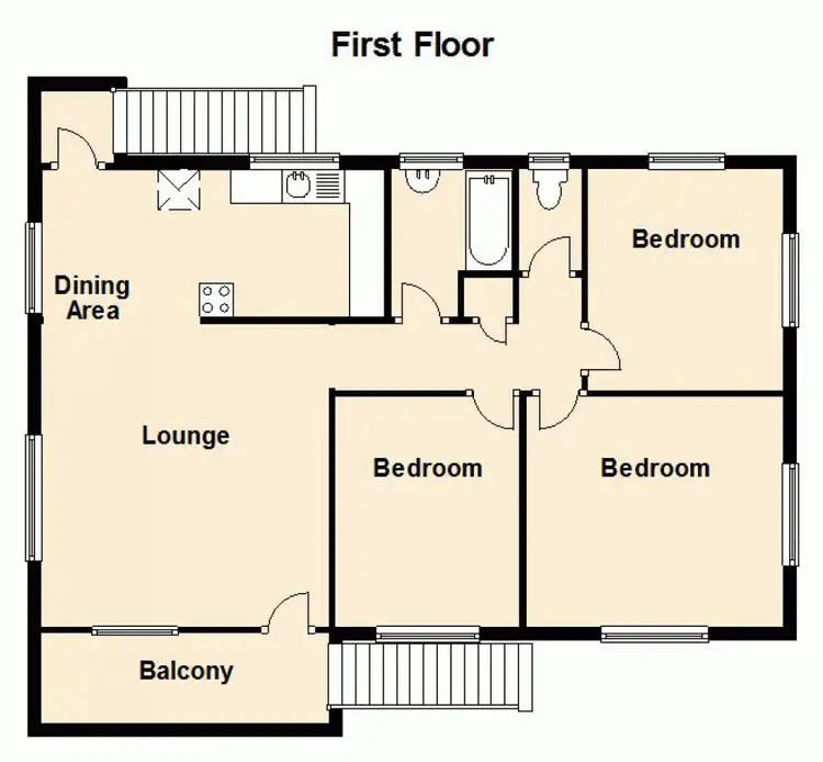Floorplan of Homely house listing, 3 Burloo Crescent, Ferny Hills QLD 4055