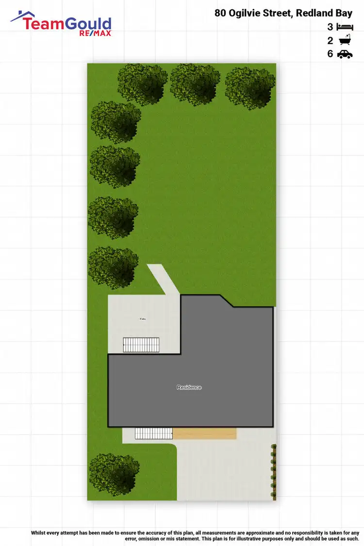 Floorplan of Homely house listing, 80 Ogilvie St, Alexandra Hills QLD 4161