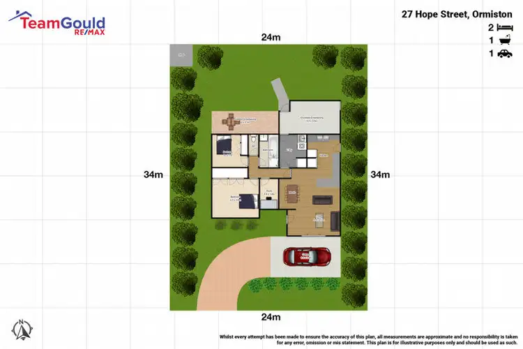 Floorplan of Homely house listing, 27 Hope Street, Ormiston QLD 4160