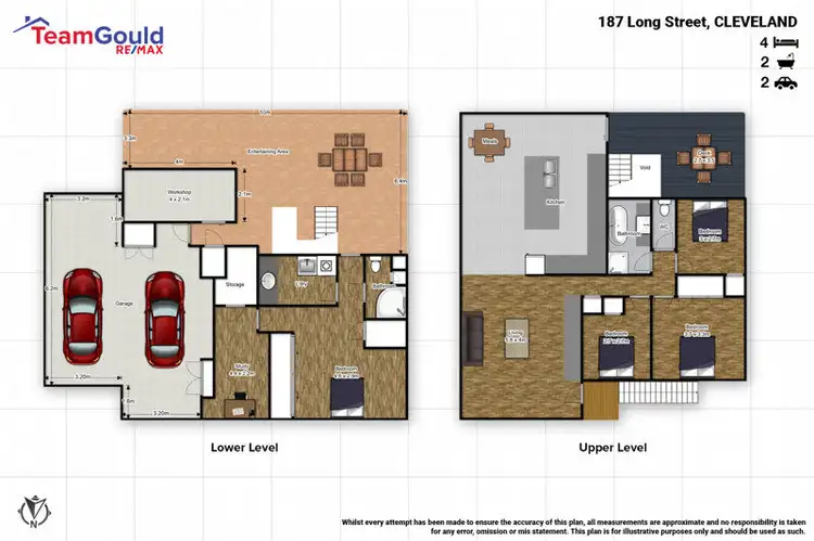 Floorplan of Homely house listing, 187 Long Street, Cleveland QLD 4163
