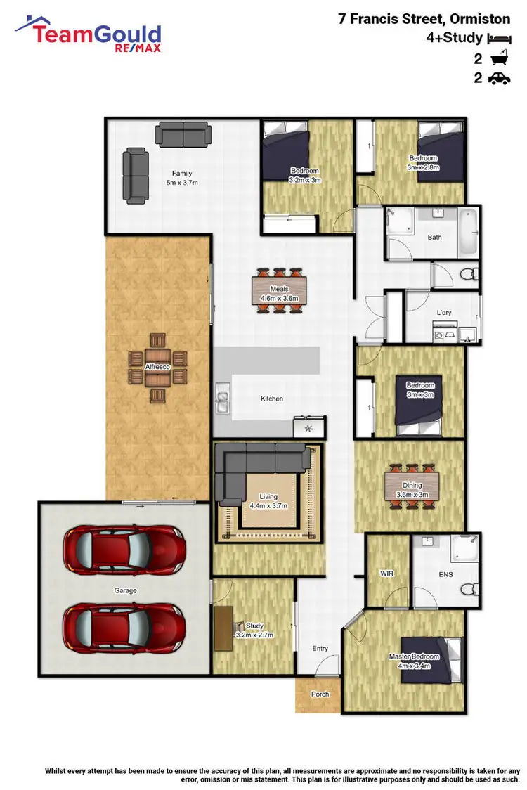 Floorplan of Homely house listing, 7 Francis Street, Ormiston QLD 4160