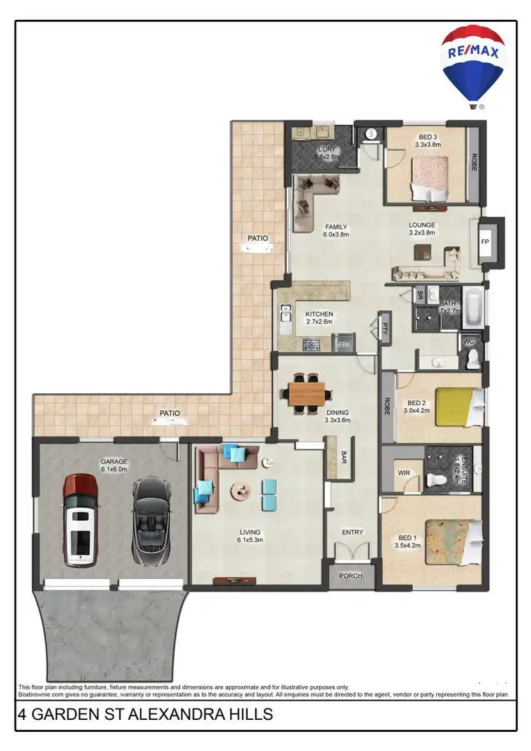 Floorplan of Homely house listing, 4 Garden Street, Alexandra Hills QLD 4161