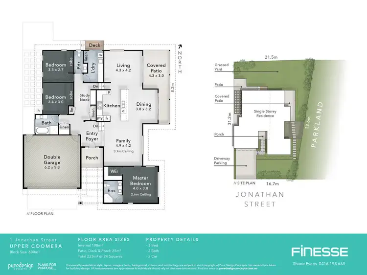 Floorplan of Homely house listing, 1 Jonathan Street, Upper Coomera QLD 4209