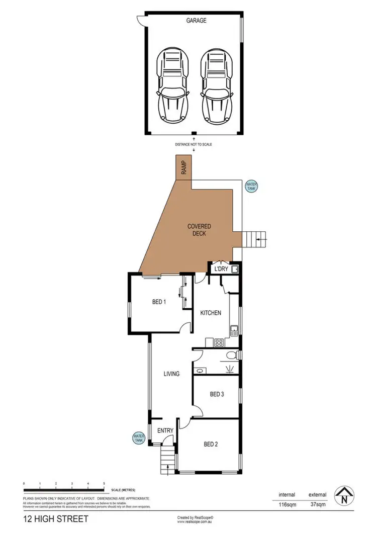 Floorplan of Homely house listing, 12 High Street, Brighton QLD 4017