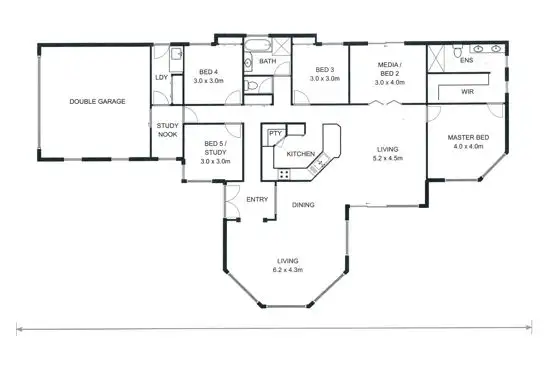 Floorplan of Homely house listing, 28 Olive Grove Drive, Adare QLD 4343