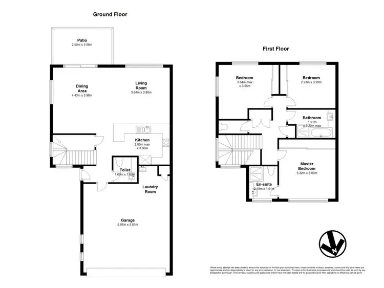Floorplan of Homely townhouse listing, 6/15-27 Bailey Road, Deception Bay QLD 4508