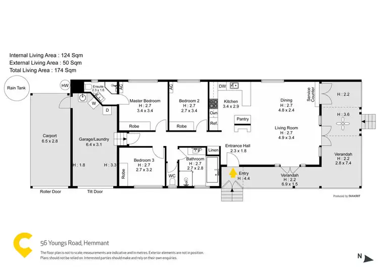Floorplan of Homely house listing, z56 Youngs Road, Hemmant QLD 4174