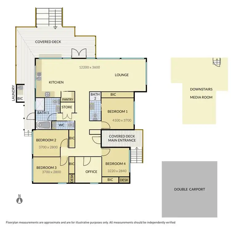 Floorplan of Homely house listing, 6A Ford Street, Bellingen NSW 2454