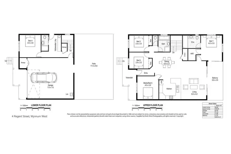 Floorplan of Homely house listing, 4 Regent Street, Wynnum West QLD 4178
