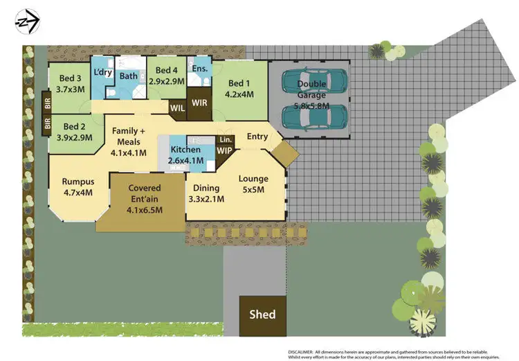 Floorplan of Homely house listing, 21 Bluegum Grove, Glenwood NSW 2768