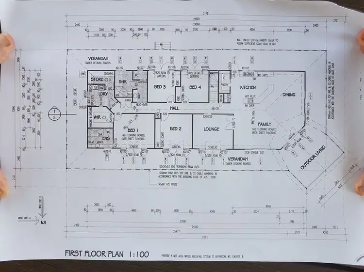 Floorplan of Homely rural property listing, 2516 Manilla Road, Tamworth NSW 2340