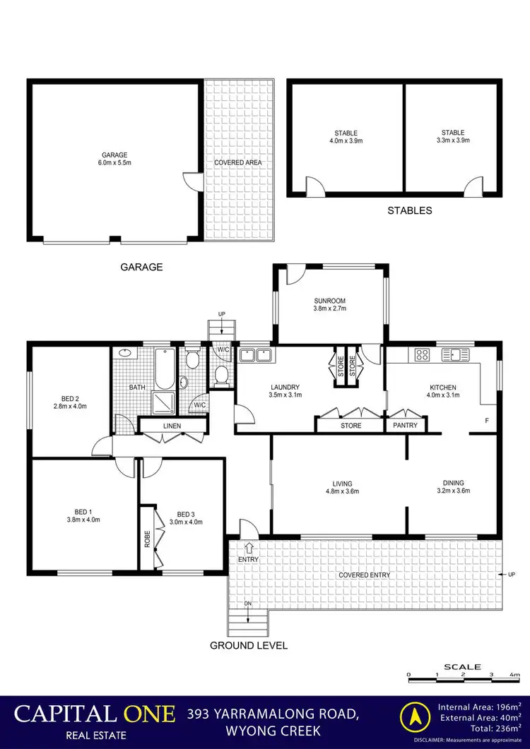Floorplan of Homely rural property listing, 393 Yarramalong Road, Wyong Creek NSW 2259