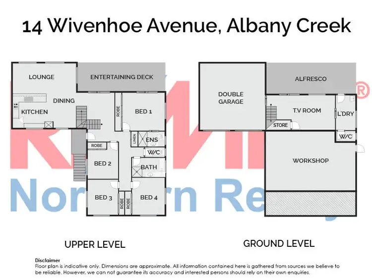 Floorplan of Homely house listing, 14 Wivenhoe Avenue, Albany Creek QLD 4035