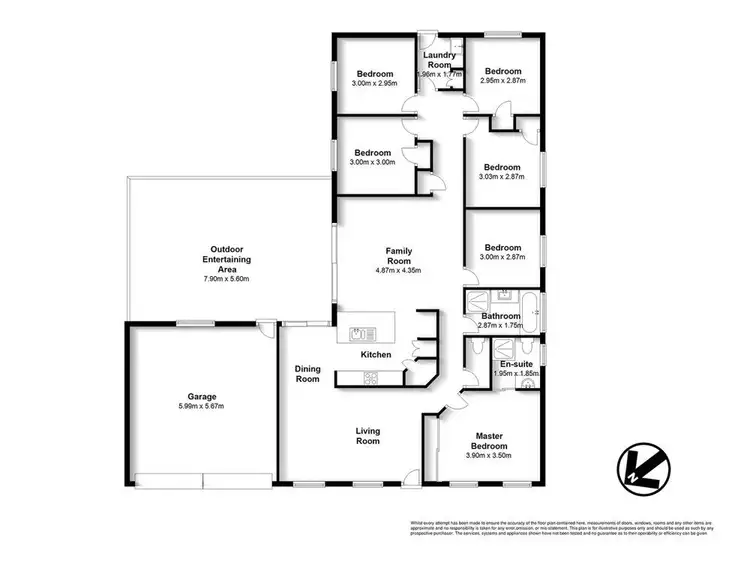 Floorplan of Homely house listing, 3 Avandel Court, Eatons Hill QLD 4037