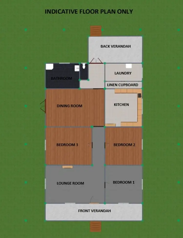 Floorplan of Homely house listing, 92 Wood Street, Tenterfield NSW 2372