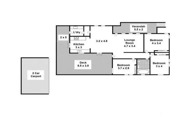 Floorplan of Homely house listing, 230 Winstanley Street, Carina Heights QLD 4152